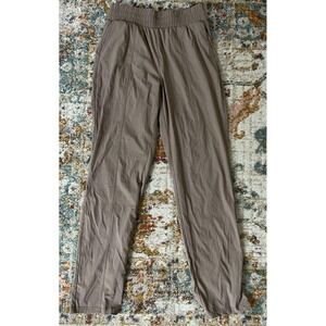 Yogalicious Womens S Trekki Modern Day Pants Tan/Brown Nylon Stretch